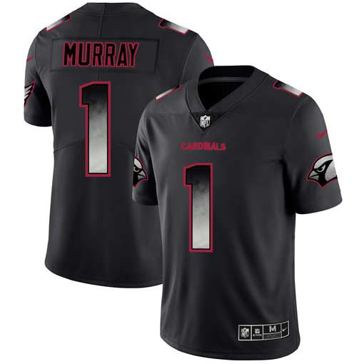 Men Arizona Cardinals #1 Murray Nike Teams Black Smoke Fashion Limited NFL Jerseys->arizona cardinals->NFL Jersey